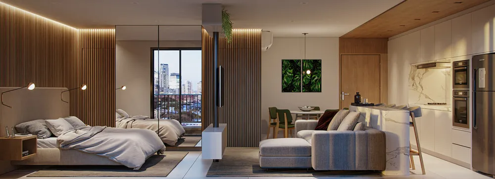Apartamento, 1 quarto, 54 m² - Foto 5