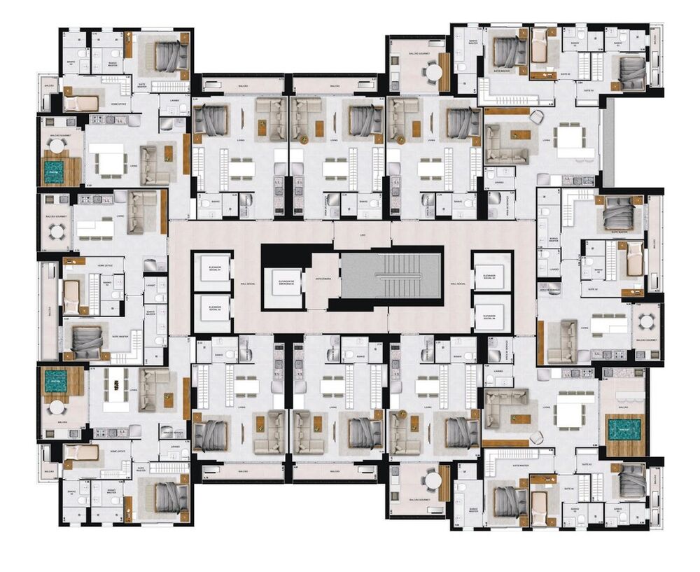 Apartamento, 2 quartos, 82 m² - Foto 10