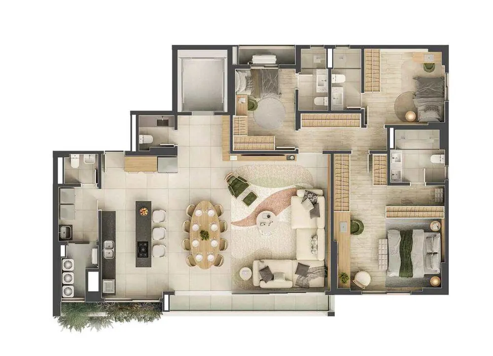 Apartamento, 4 quartos, 278 m² - Foto 16
