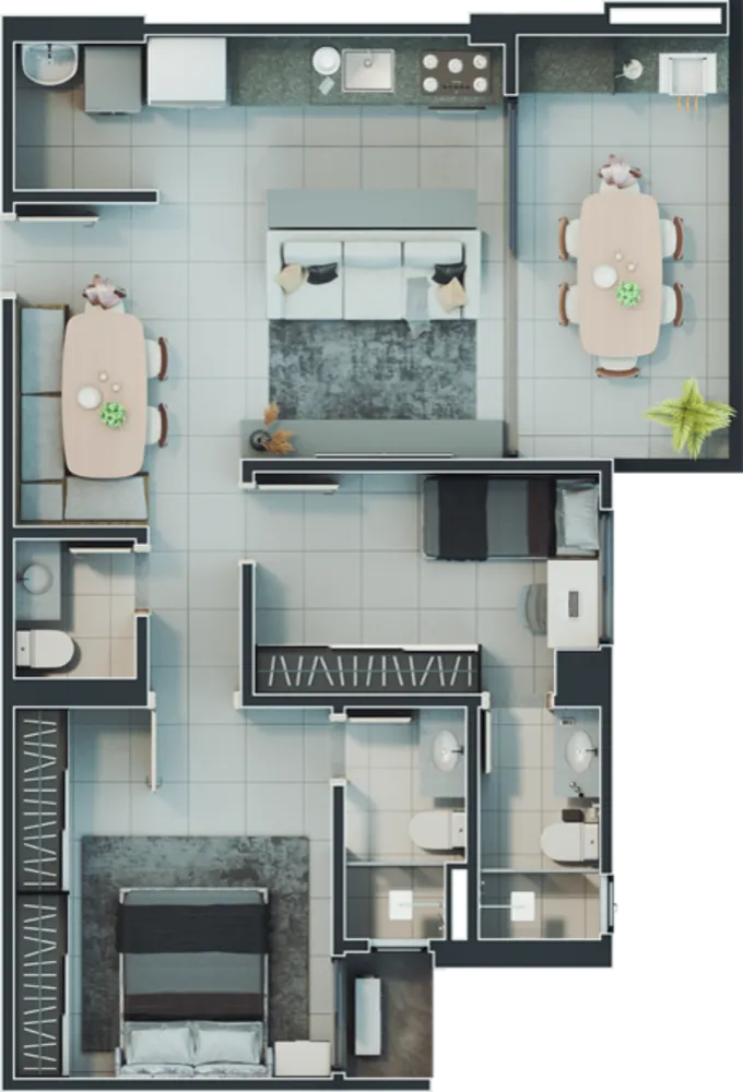 Apartamento, 3 quartos, 84 m² - Foto 15