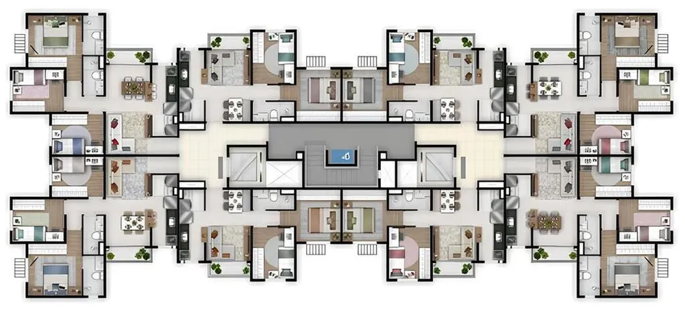 Apartamento, 3 quartos, 61 m² - Foto 14
