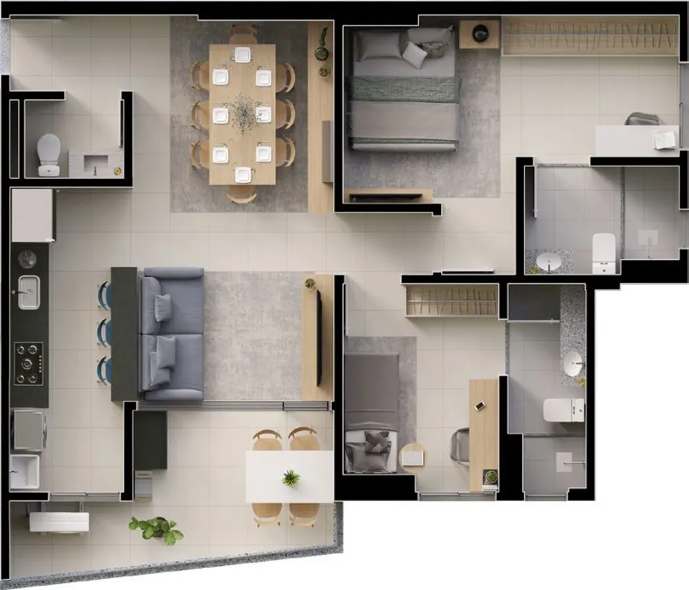 Apartamento, 2 quartos, 78 m² - Foto 20