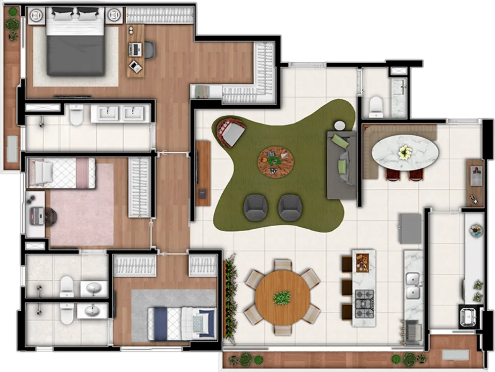 Apartamento, 3 quartos, 130 m² - Foto 22