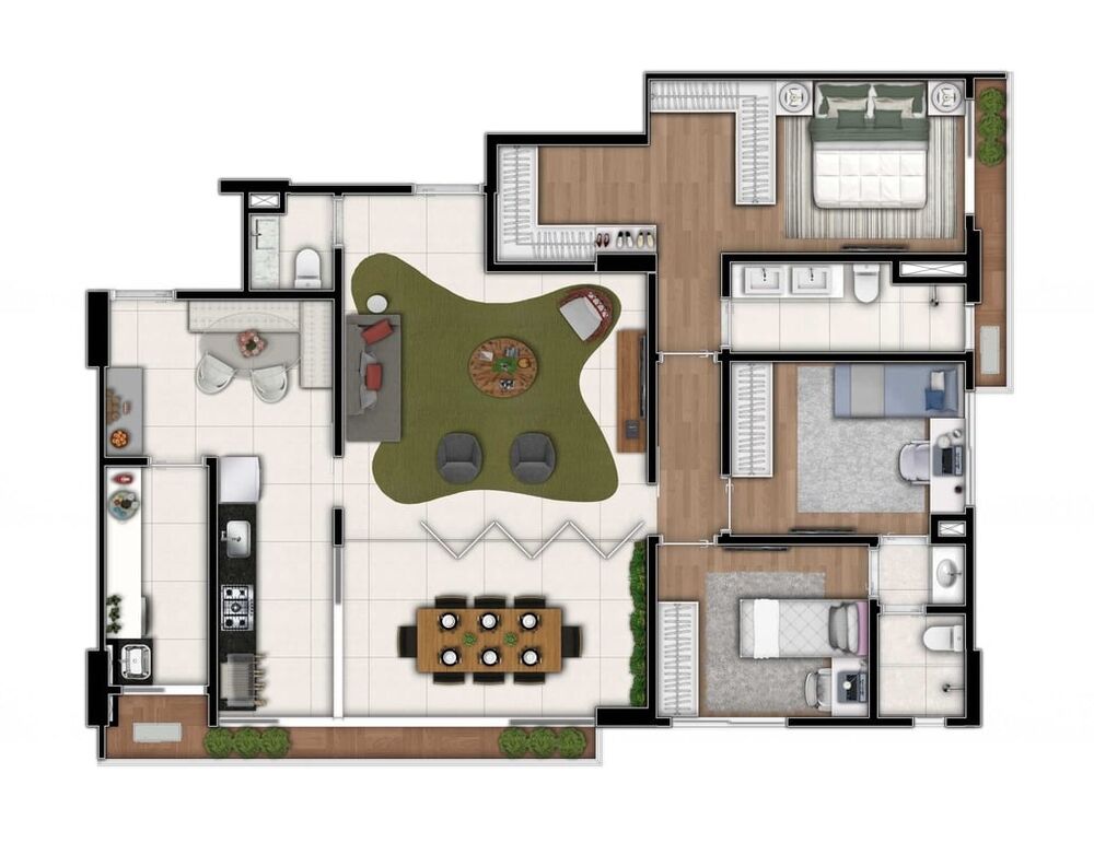 Apartamento à venda com 3 quartos, 130m² - Foto 18