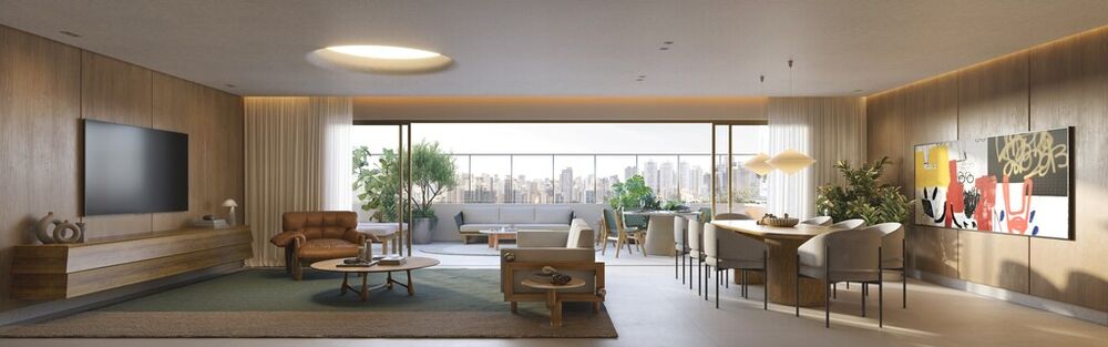 Apartamento à venda com 3 quartos, 141m² - Foto 3