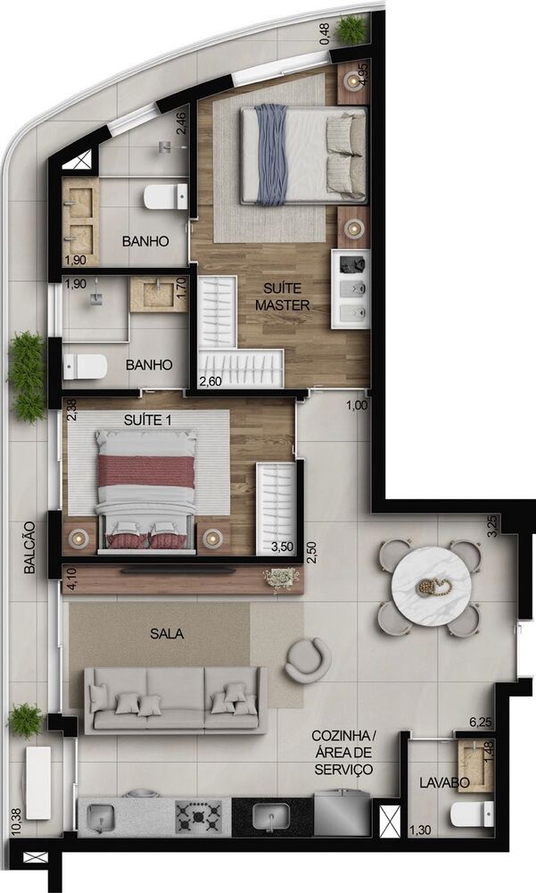 Apartamento à venda com 3 quartos, 141m² - Foto 27