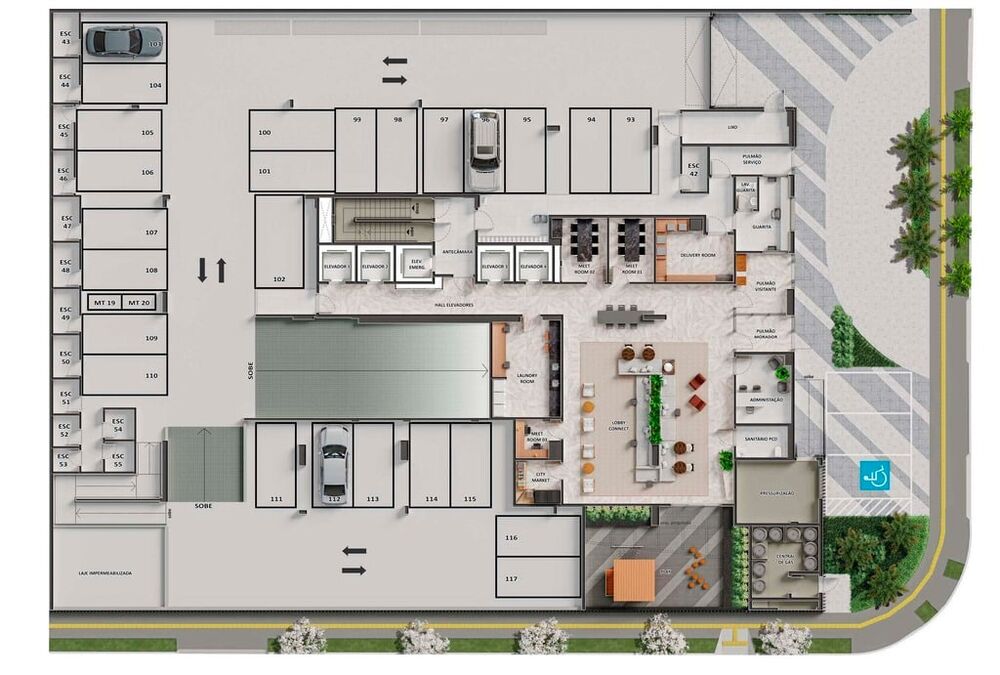 Apartamento, 2 quartos, 100 m² - Foto 2