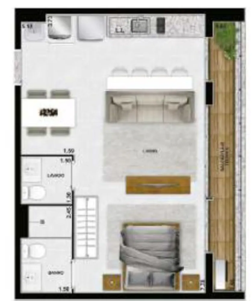 Apartamento, 2 quartos, 81 m² - Foto 15