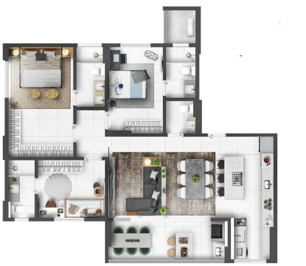 Apartamento, 3 quartos, 105 m² - Foto 15
