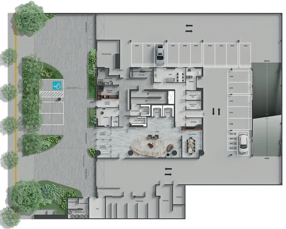 Apartamento, 4 quartos, 343 m² - Foto 42