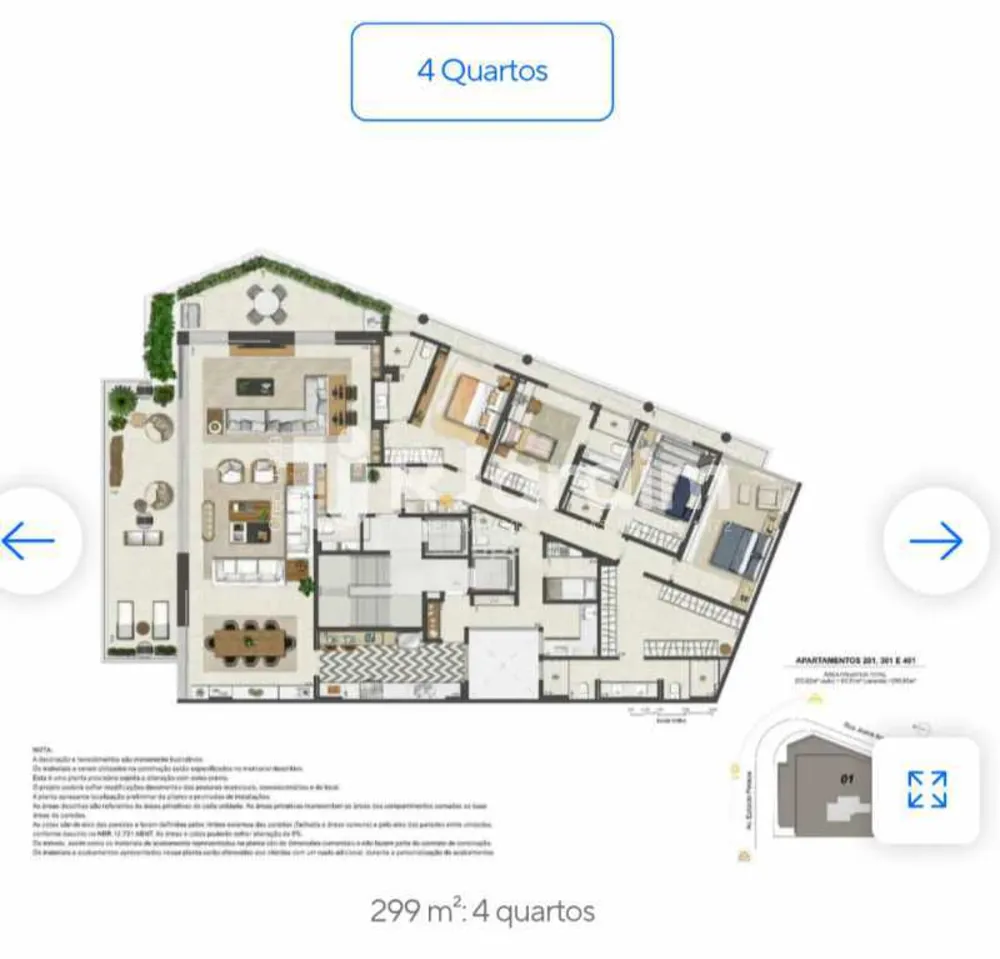 Apartamento, 3 quartos, 320 m² - Foto 29