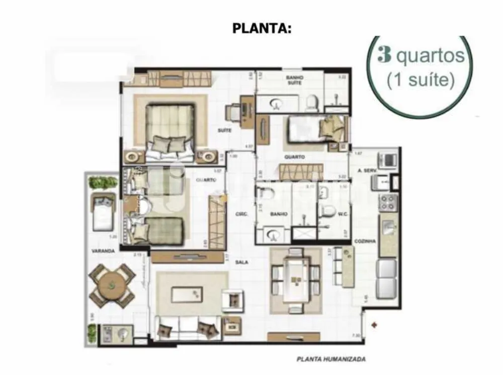 Apartamento, 3 quartos, 92 m² - Foto 13