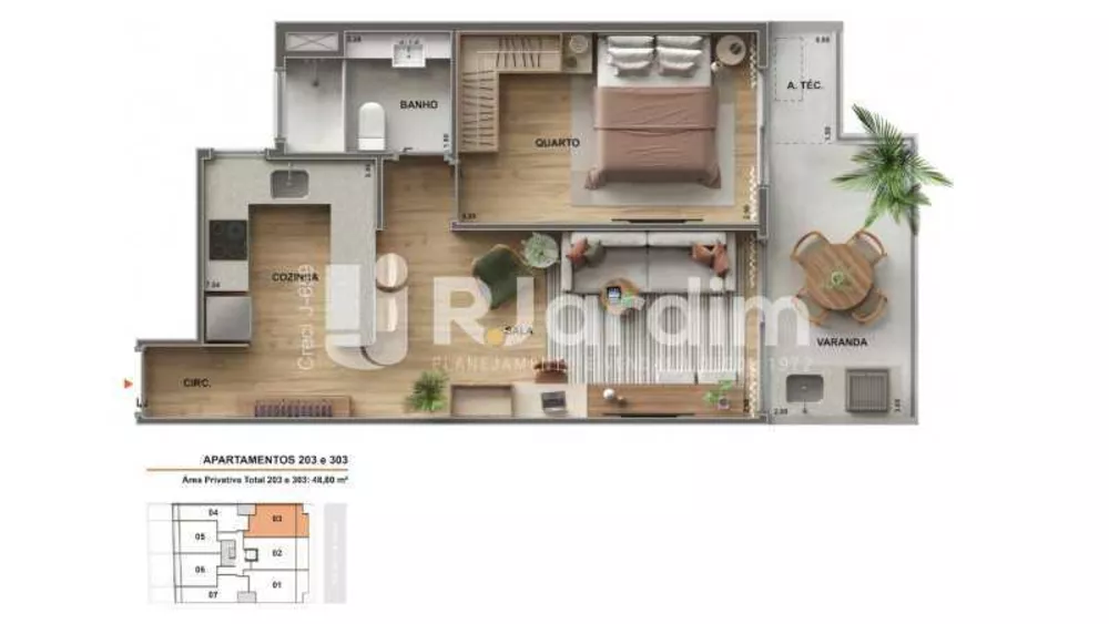 Cobertura, 2 quartos, 139 m² - Foto 17