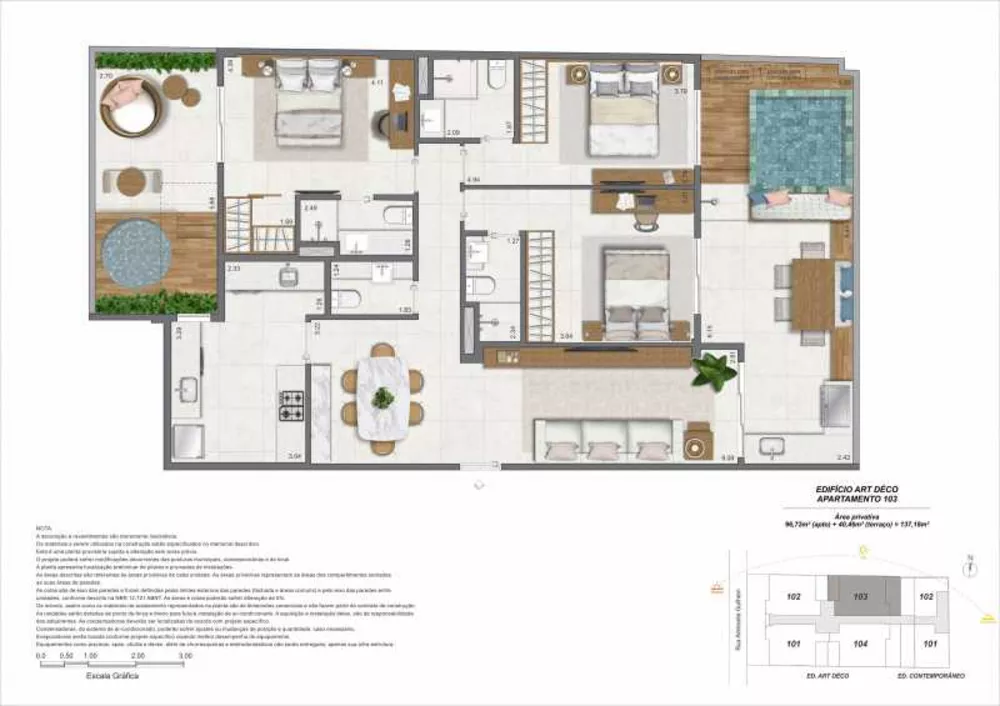 Apartamento, 3 quartos, 113 m² - Foto 9