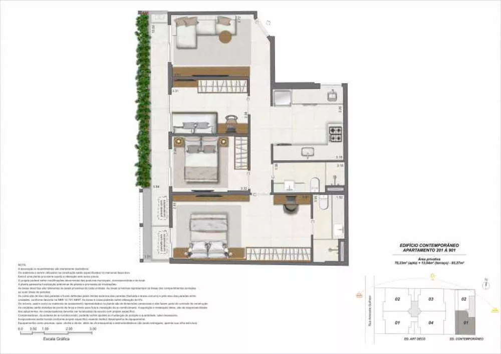 Apartamento, 3 quartos, 113 m² - Foto 21