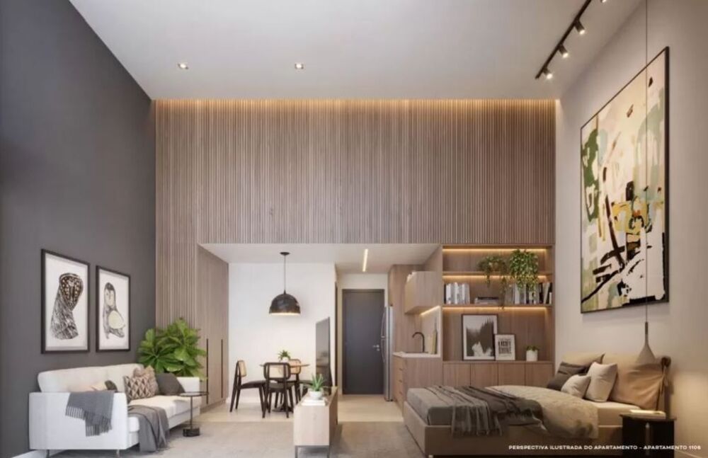 Apartamento à venda com 1 quarto, 39m² - Foto 3