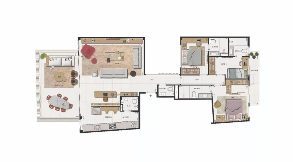 Apartamento, 3 quartos, 201 m² - Foto 17