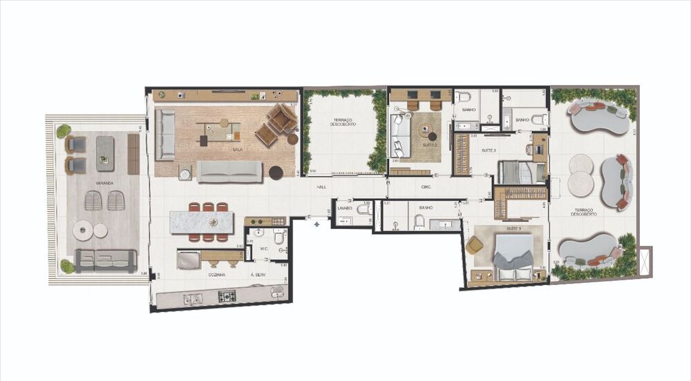 Apartamento, 3 quartos, 201 m² - Foto 16