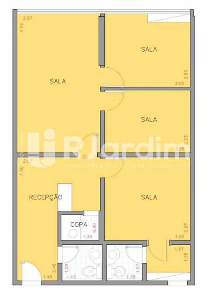 Sala-Conjunto, 30 m² - Foto 22