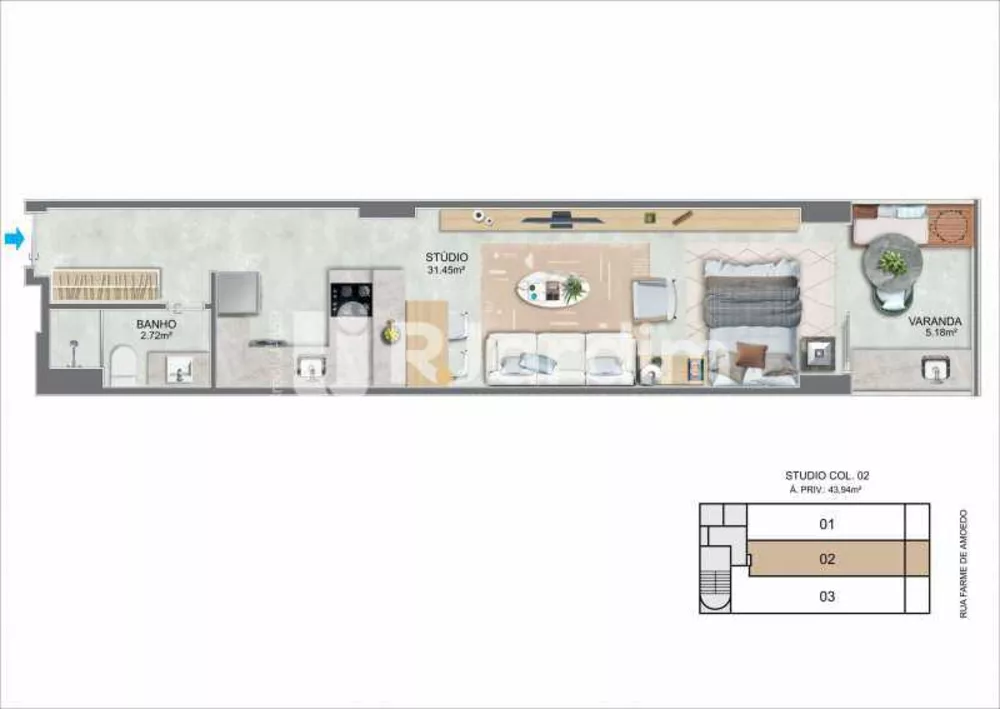 Loft, 43 m² - Foto 11