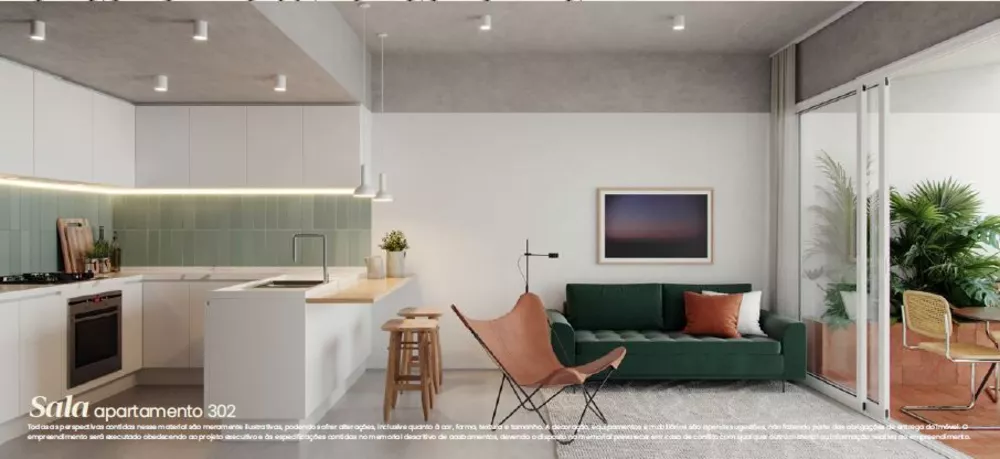 Apartamento, 1 quarto, 47 m² - Foto 2