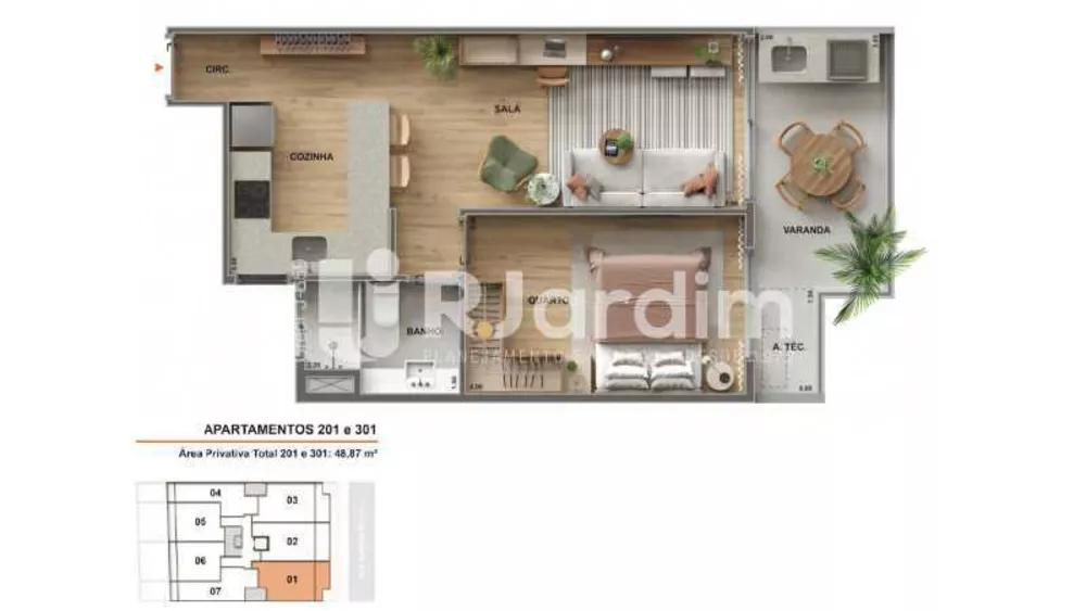 Loft, 38 m² - Foto 15