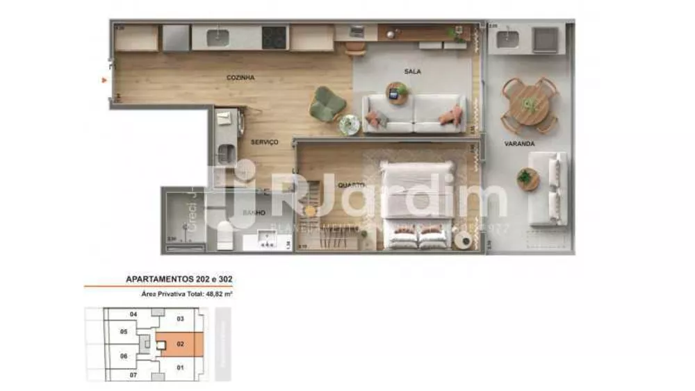 Loft, 38 m² - Foto 16