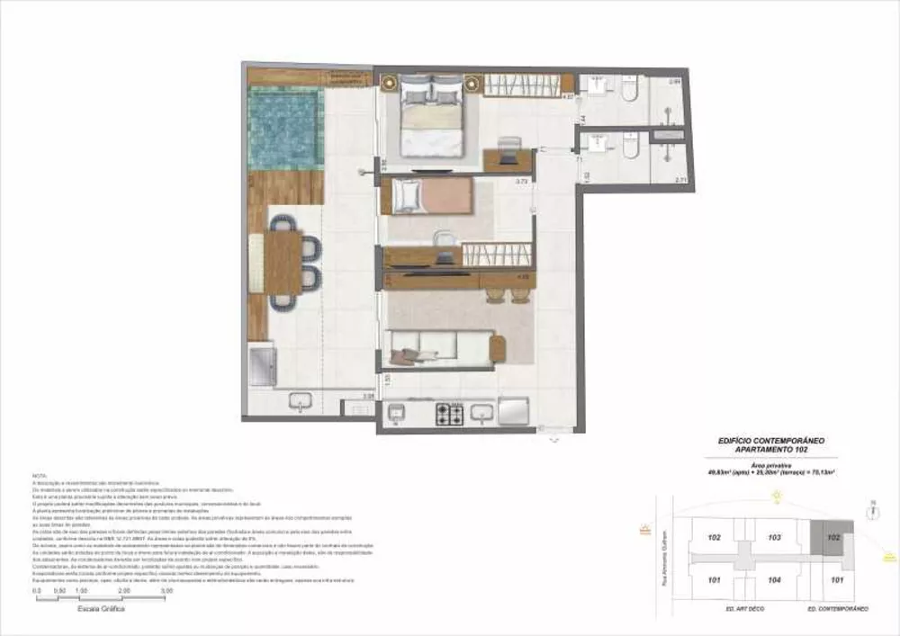 Apartamento, 3 quartos, 83 m² - Foto 7