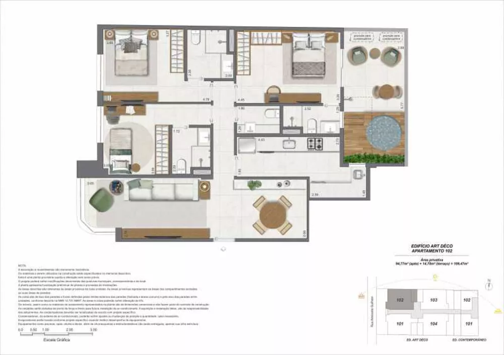 Apartamento, 3 quartos, 83 m² - Foto 18