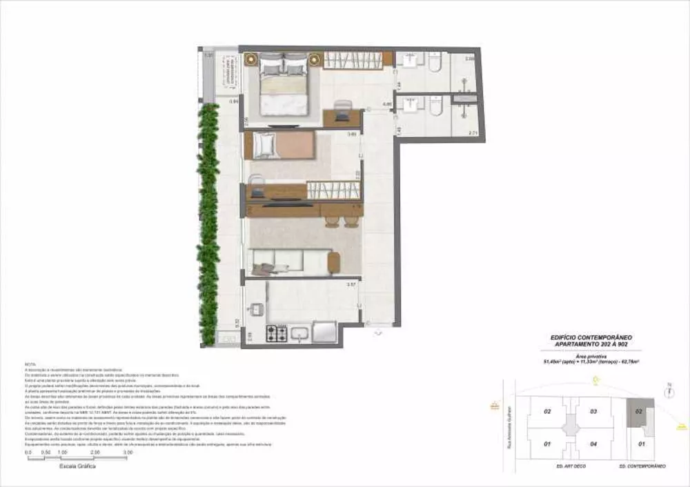 Apartamento, 3 quartos, 83 m² - Foto 20