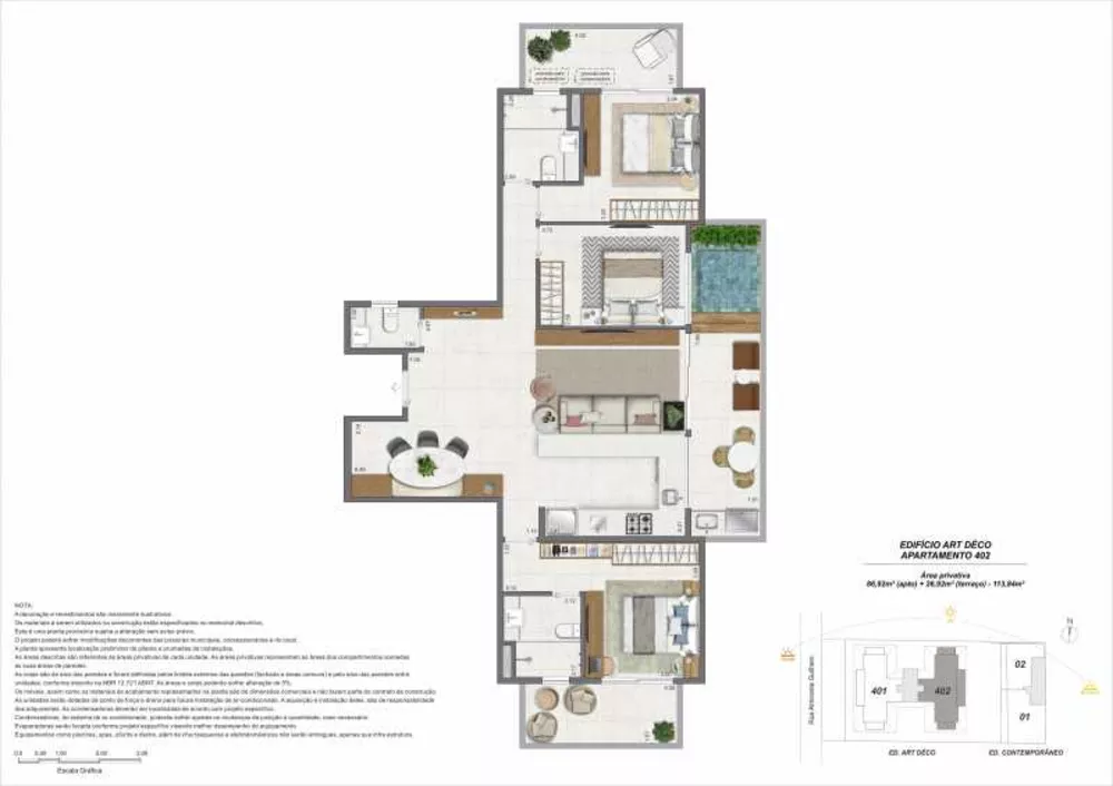 Apartamento, 2 quartos, 62 m² - Foto 8