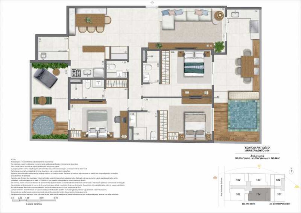 Apartamento, 2 quartos, 62 m² - Foto 21