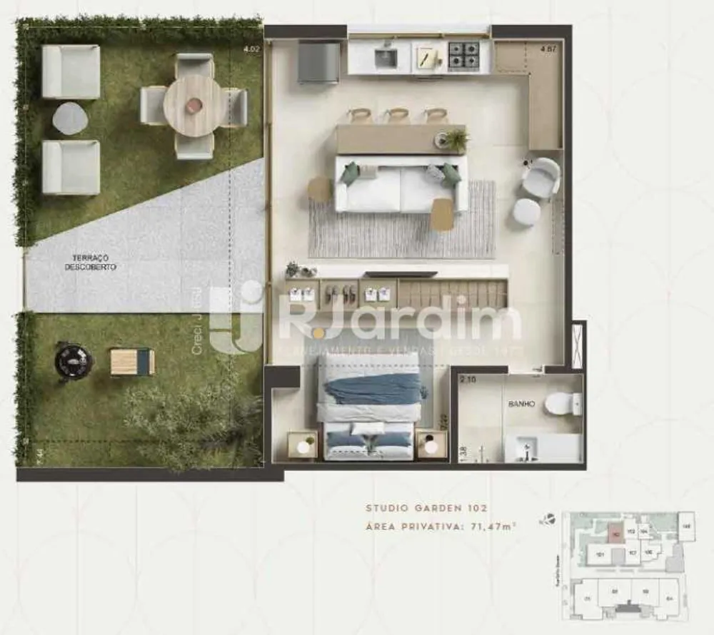 Loft, 71 m² - Foto 14