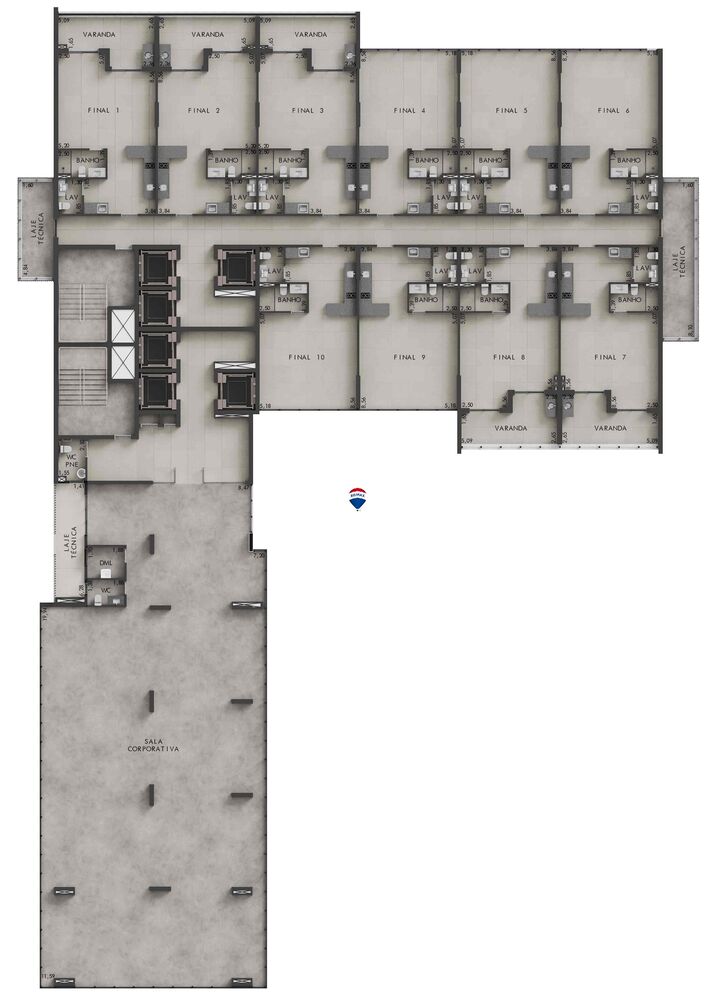 Sala-Conjunto, 320 m² - Foto 17