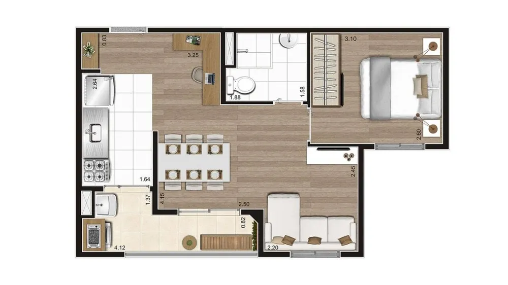 Apartamento, 4143 m² - Foto 6