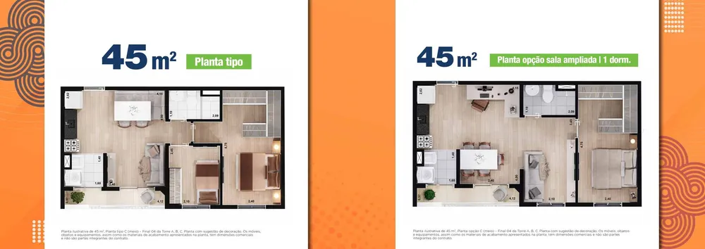 Apartamento, 2 quartos, 3845 m² - Foto 12