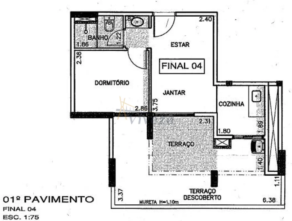 Apartamento, 1 quarto, 48 m² - Foto 5