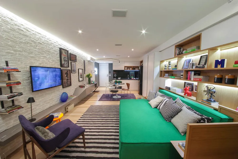 Apartamento, 1 quarto, 34 m² - Foto 2