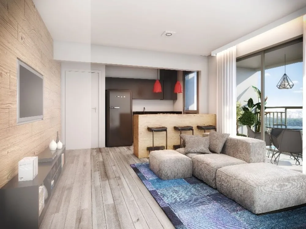 Apartamento, 1 quarto, 50 m² - Foto 1