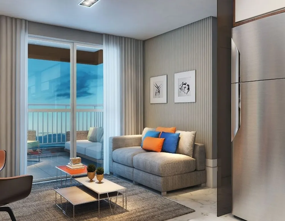 Apartamento, 1 quarto, 35 m² - Foto 1