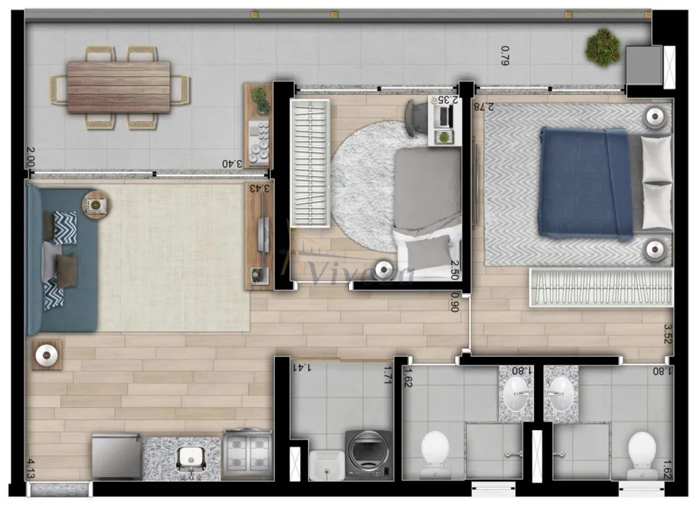 Apartamento, 3 quartos, 85 m² - Foto 12