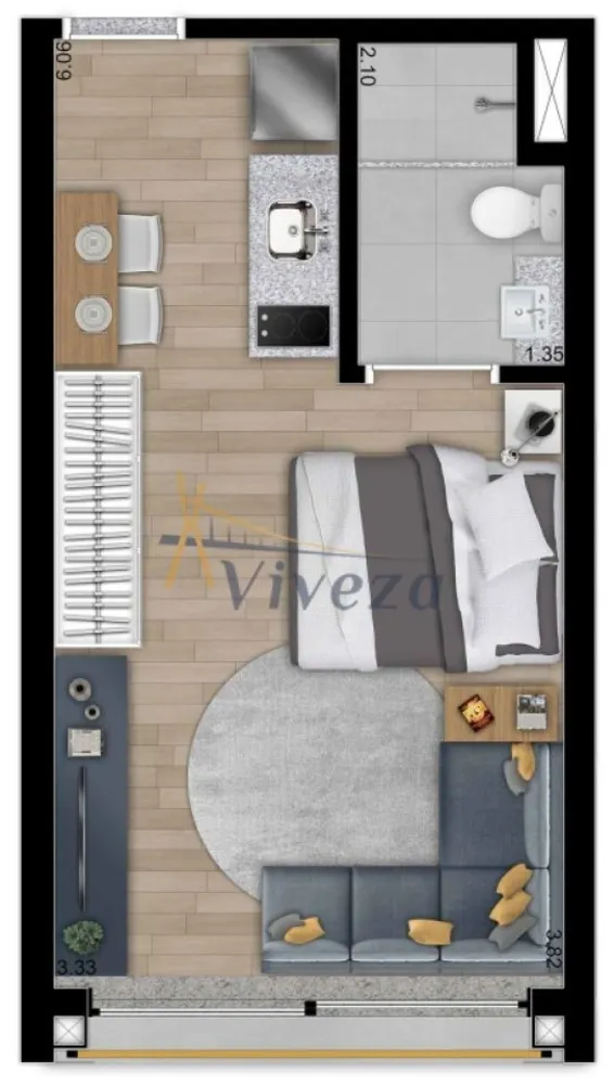 Apartamento, 3 quartos, 85 m² - Foto 10