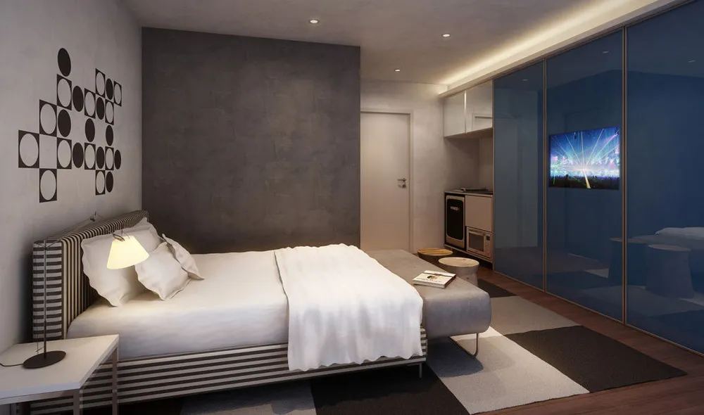 Apartamento, 1 quarto, 29 m² - Foto 1