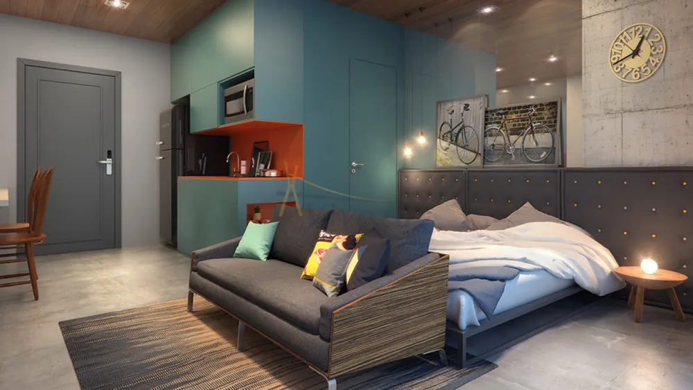 Apartamento, 1 quarto, 48 m² - Foto 7