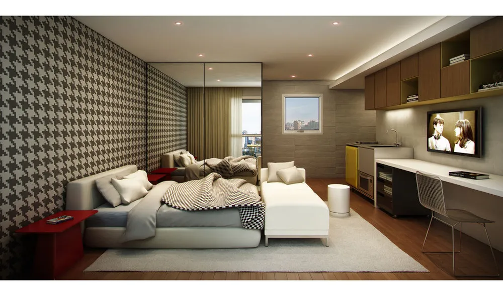 Apartamento, 1 quarto, 32 m² - Foto 2