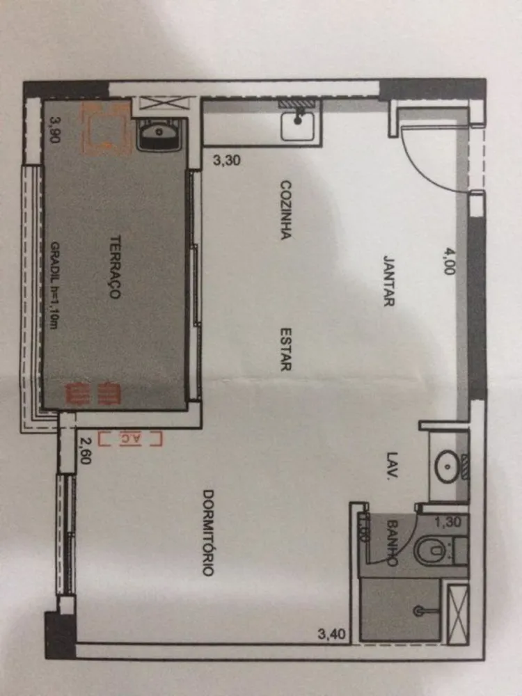 Apartamento, 1 quarto, 38 m² - Foto 7