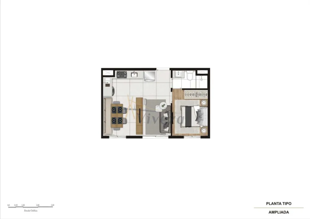 Apartamento, 2 quartos, 36 m² - Foto 7