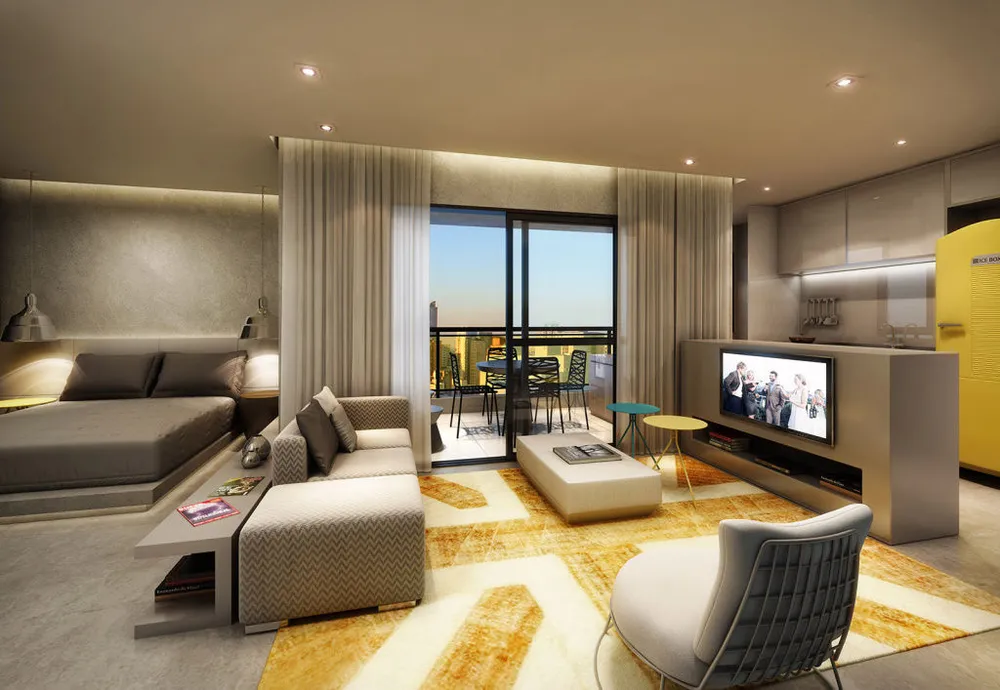 Apartamento, 1 quarto, 42 m² - Foto 1