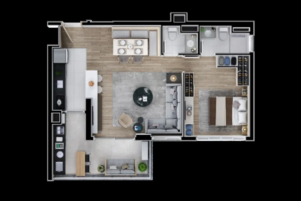 Apartamento, 2 quartos, 64 m² - Foto 12