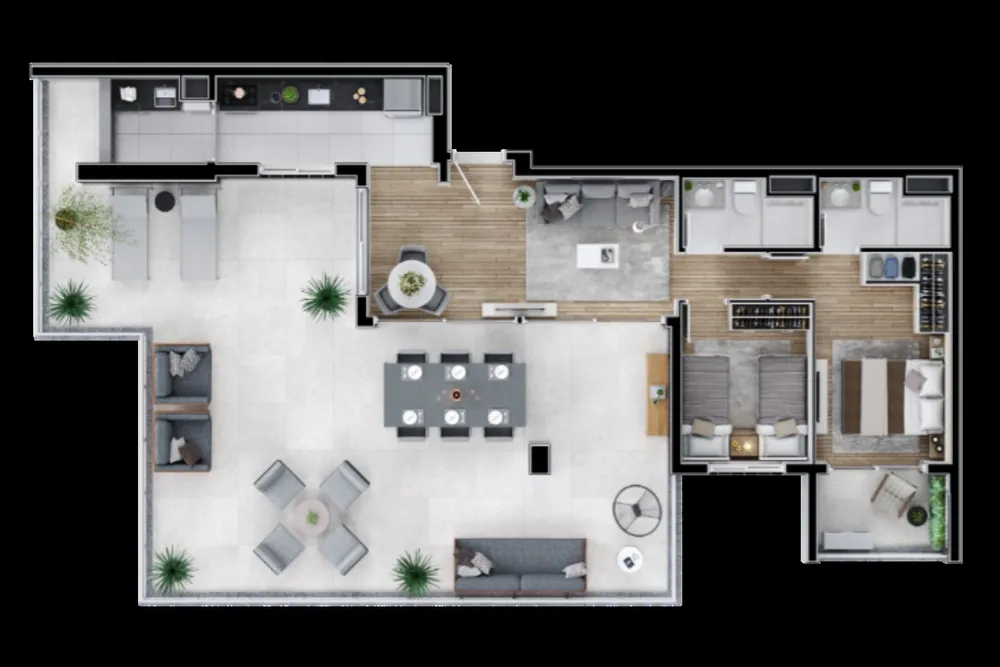 Apartamento, 2 quartos, 64 m² - Foto 9